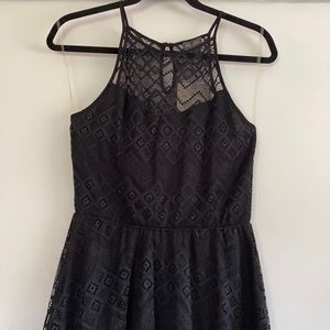 Black Dress, Halter, NWT